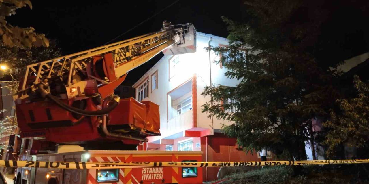 Sultanbeyli’de Kömürlükte Çıkan Yangın Mahalleliyi Korkuttu