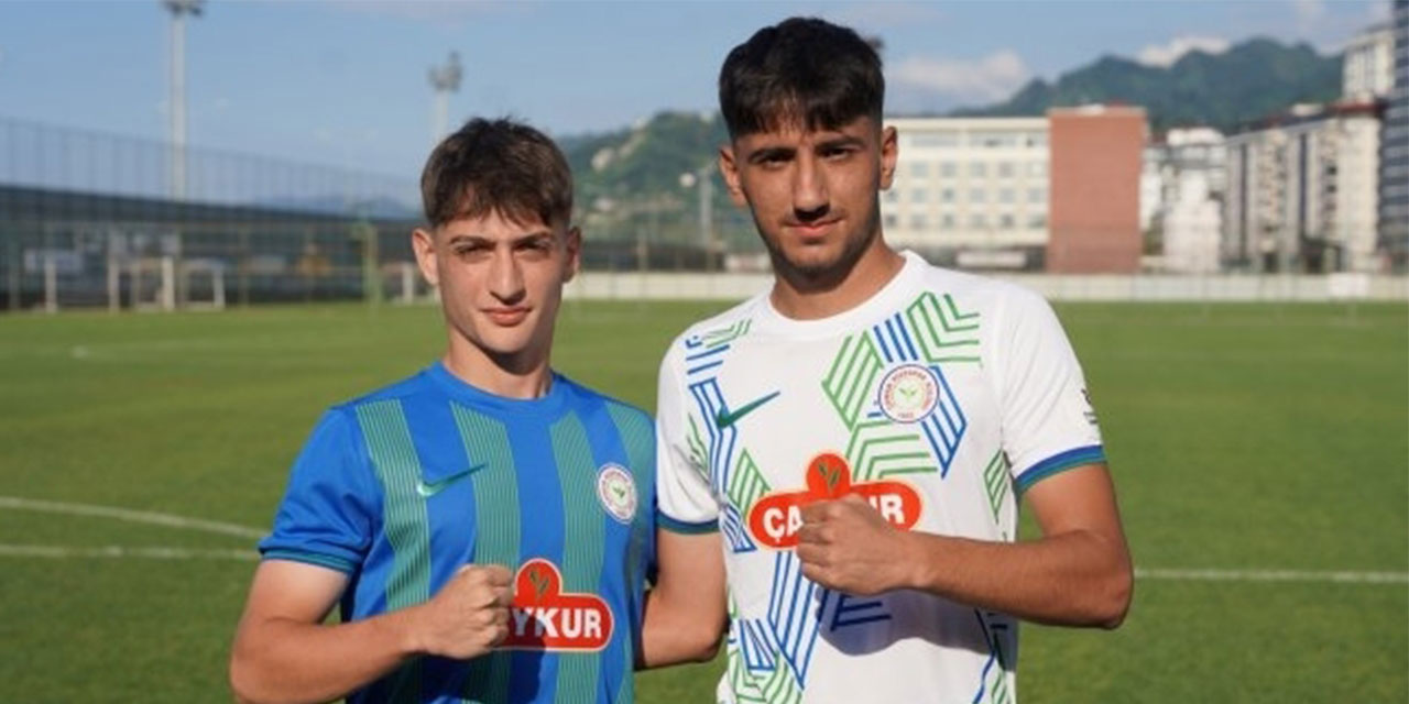 Çaykur Rizespor'da 2 Genç Atmaca Profesyonel Oldu