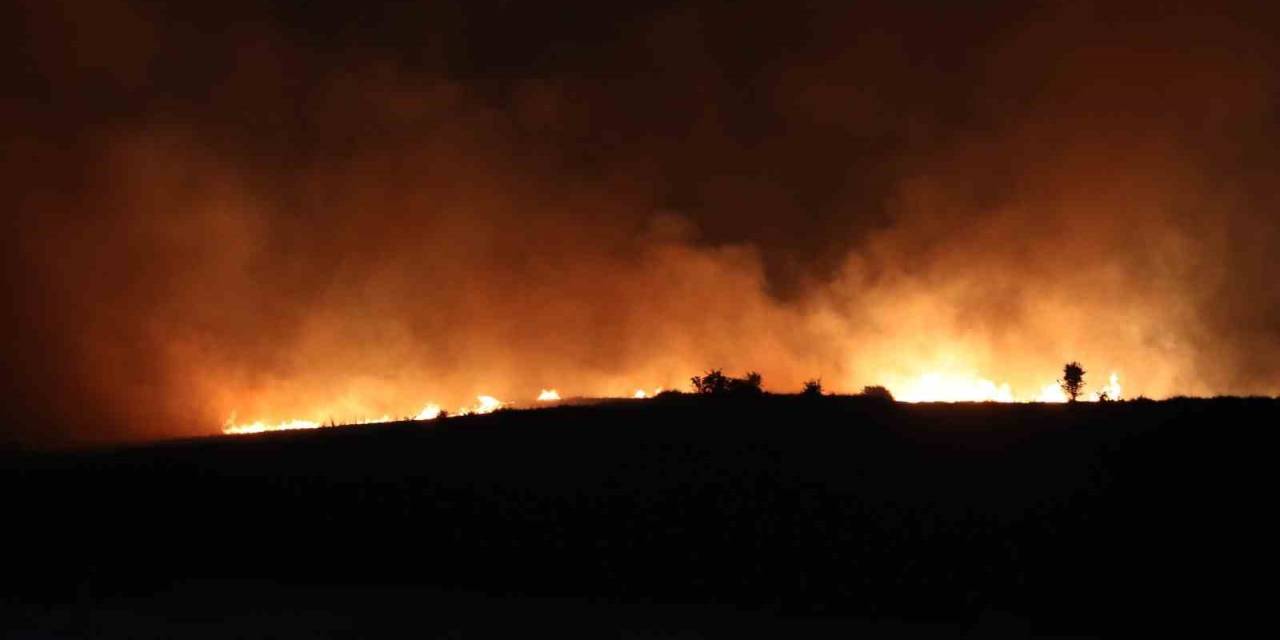 Yozgat’ta Çıkan Anız Yangını Söndürüldü