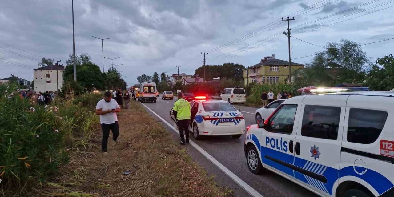 Samsun’da Otomobil Bisikletliye Çarptı: 1 Ölü