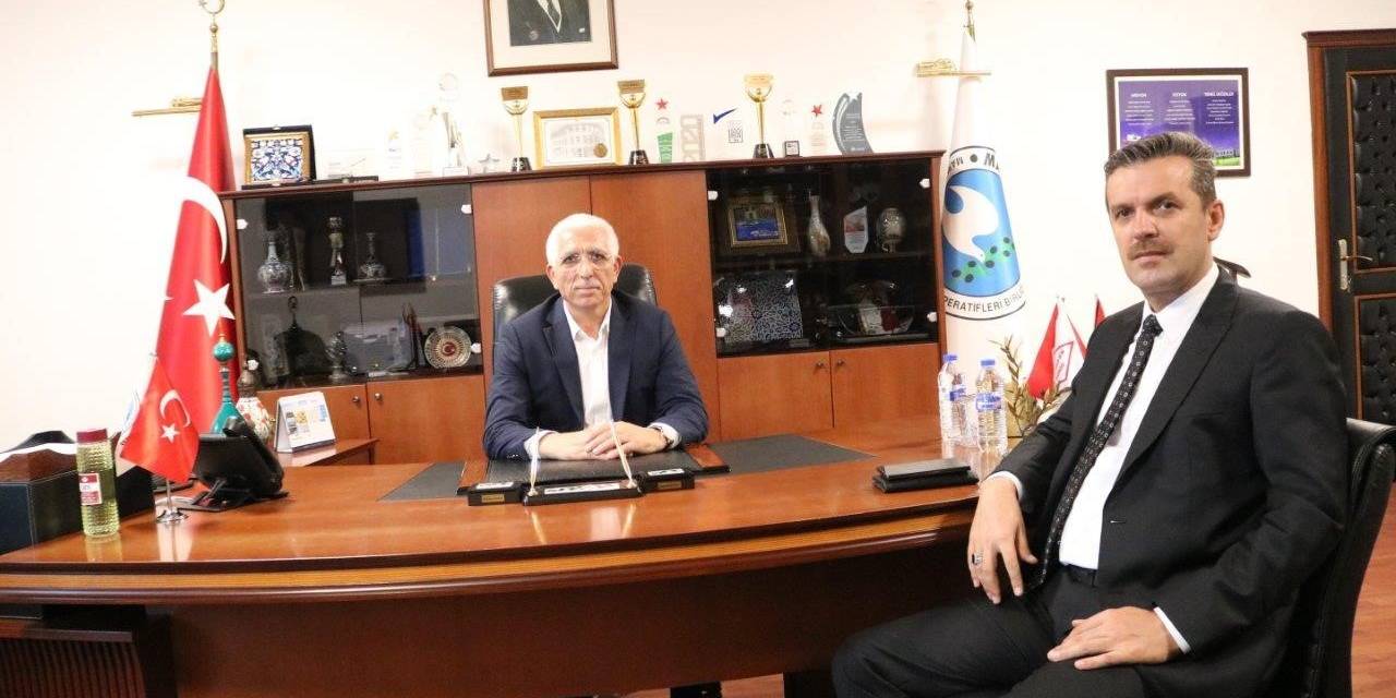 İl Tarım Müdürü İbrahim Acar Marmarabirlik’i Ziyaret Etti