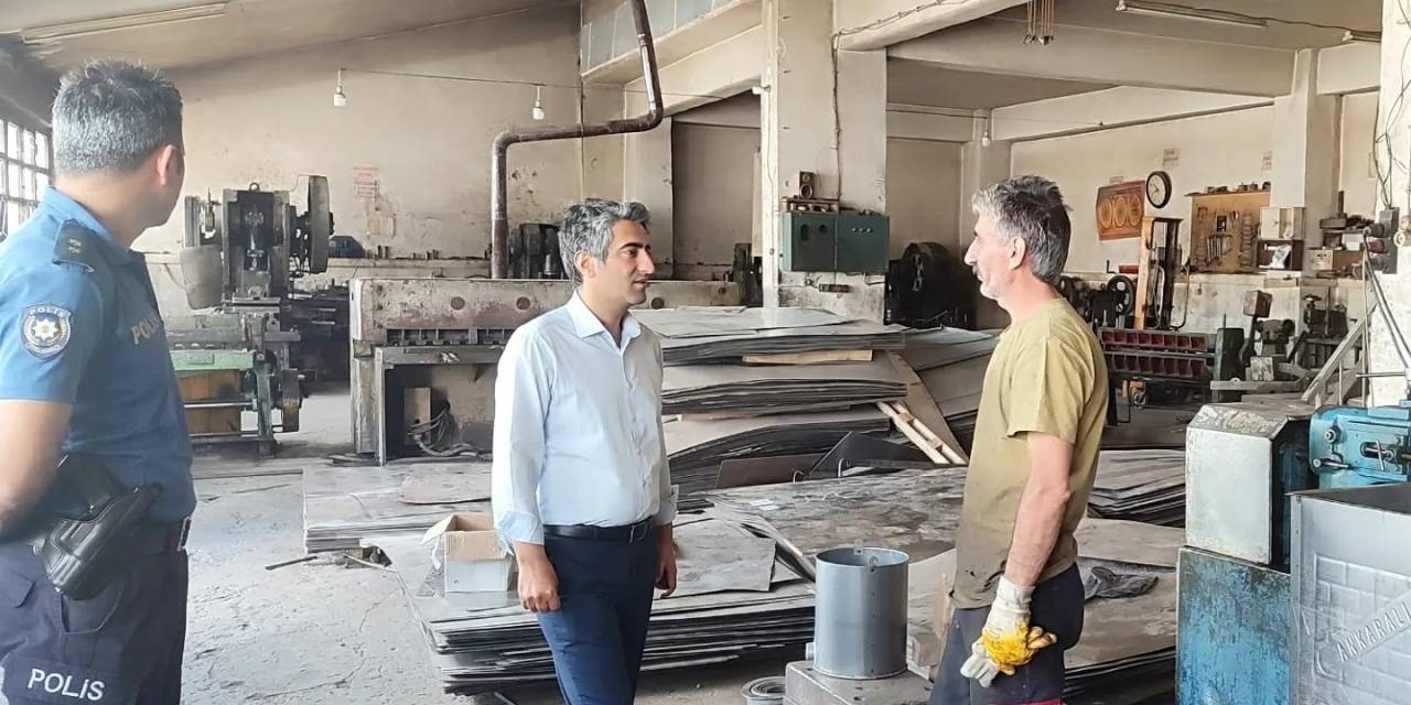 Sarıkamış Kaymakamı Aslantatar, Esnafı Ziyaret Etti