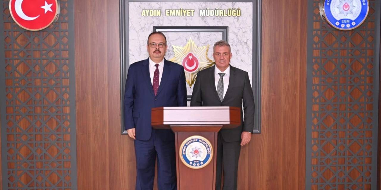 Aydın İl Emniyet Müdürü Erdoğan, Vali Canbolat’ı Ağırladı