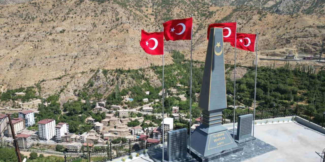 Uludereli 154 Şehidin İsmi Anıt Üzerinde Yaşatılıyor