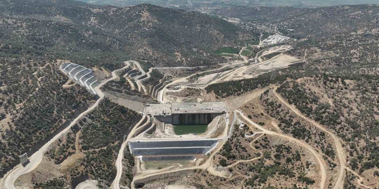 Sarıçay Barajı’nda Çalışmalar Hız Kesmiyor