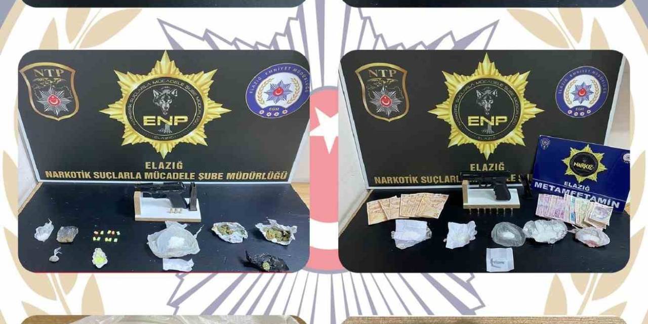 Elazığ’da Uyuşturucu Satıcılarına Darbe: 16 Şahıs Yakalandı