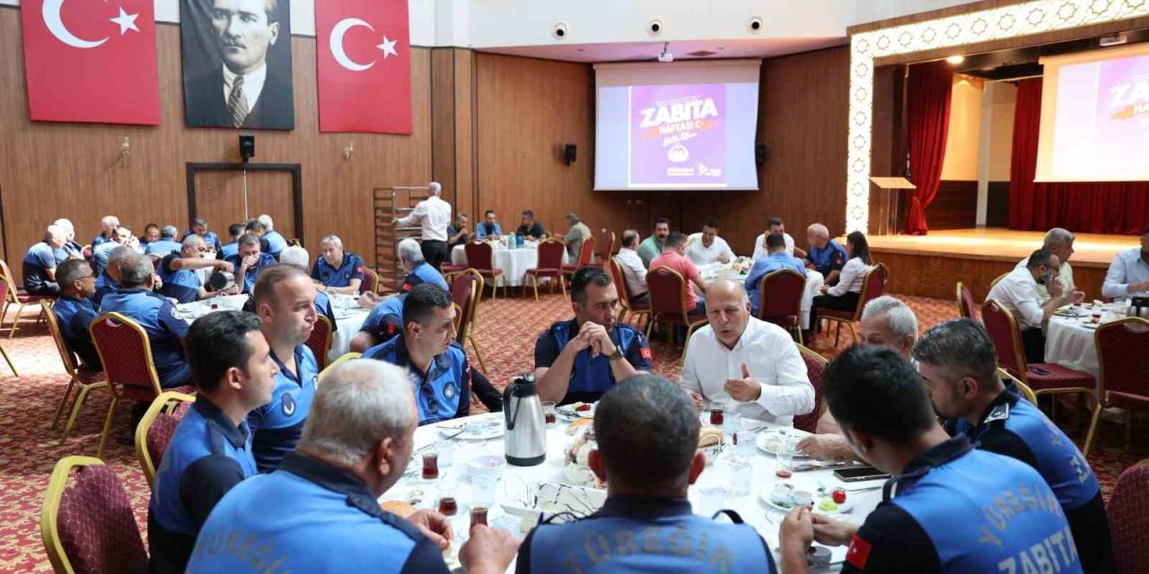 Başkan Demirçalı, Zabıtalarla Kahvaltıda Buluştu