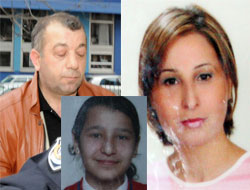 Polis memuru eşini ve kızını öldürdü