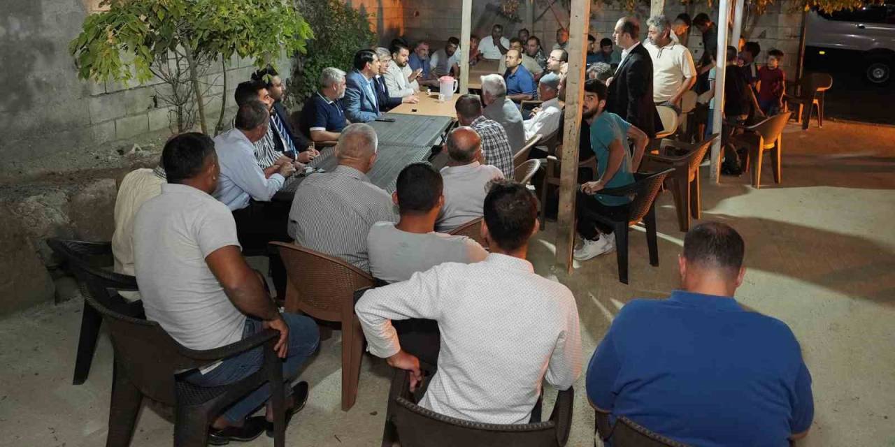 Yılmaz, Sülüklü Mahallesi’nde Halkla Buluştu