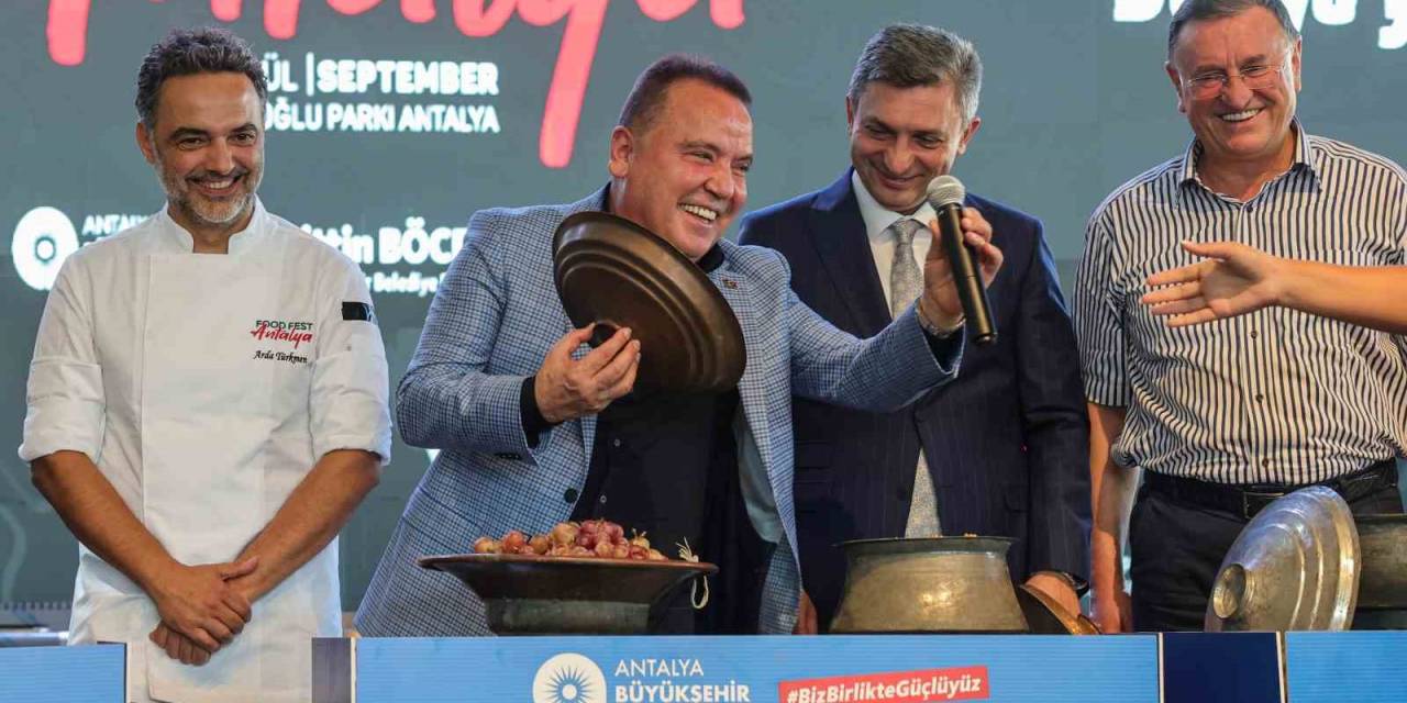 Iıı. Foodfest Antalya Uluslararası Gastronomi Festivali Başlıyor