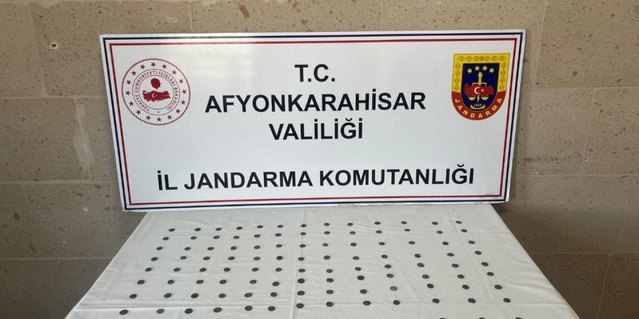 Afyonkarahisar’da Tarihi Eser Kaçakçısı Yakalandı