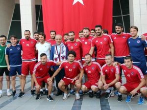 Lütfi Elvan, Mersin İdmanyurdu’nu Ziyaret Etti