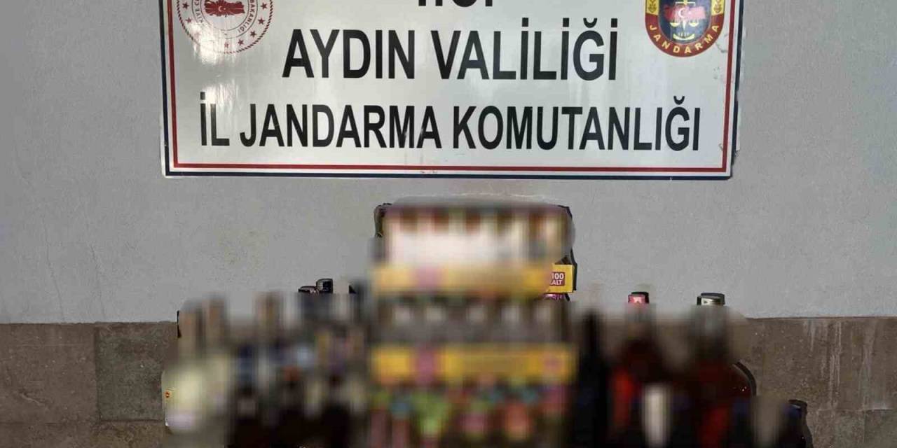 Çine’de Kaçak İçki Operasyonu