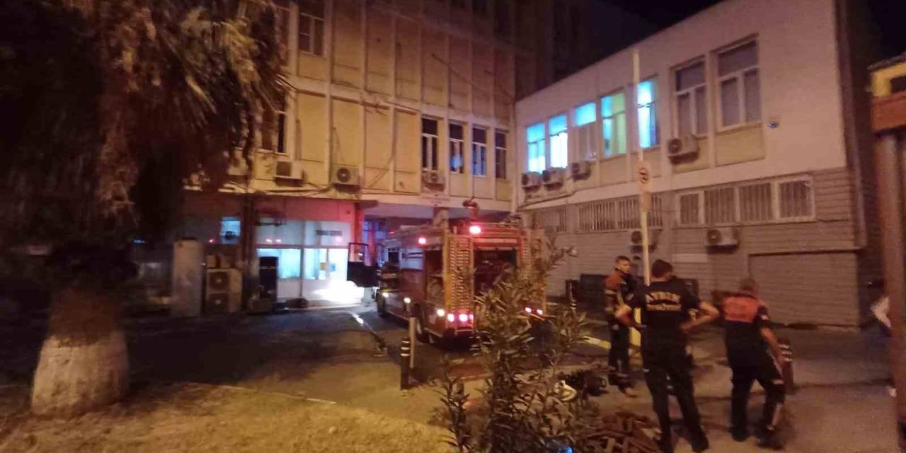 Atatürk Devlet Hastanesi’nde Yangın Paniği