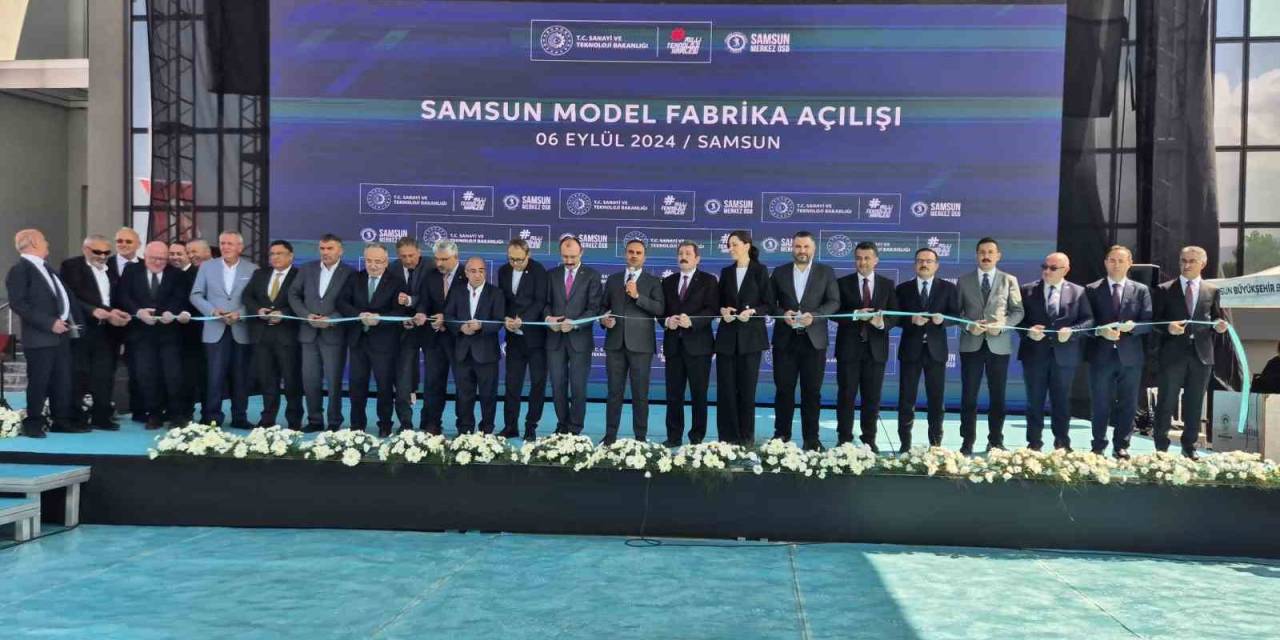 Türkiye’deki 10’uncu ‘Model Fabrika’ Samsun’da Açıldı