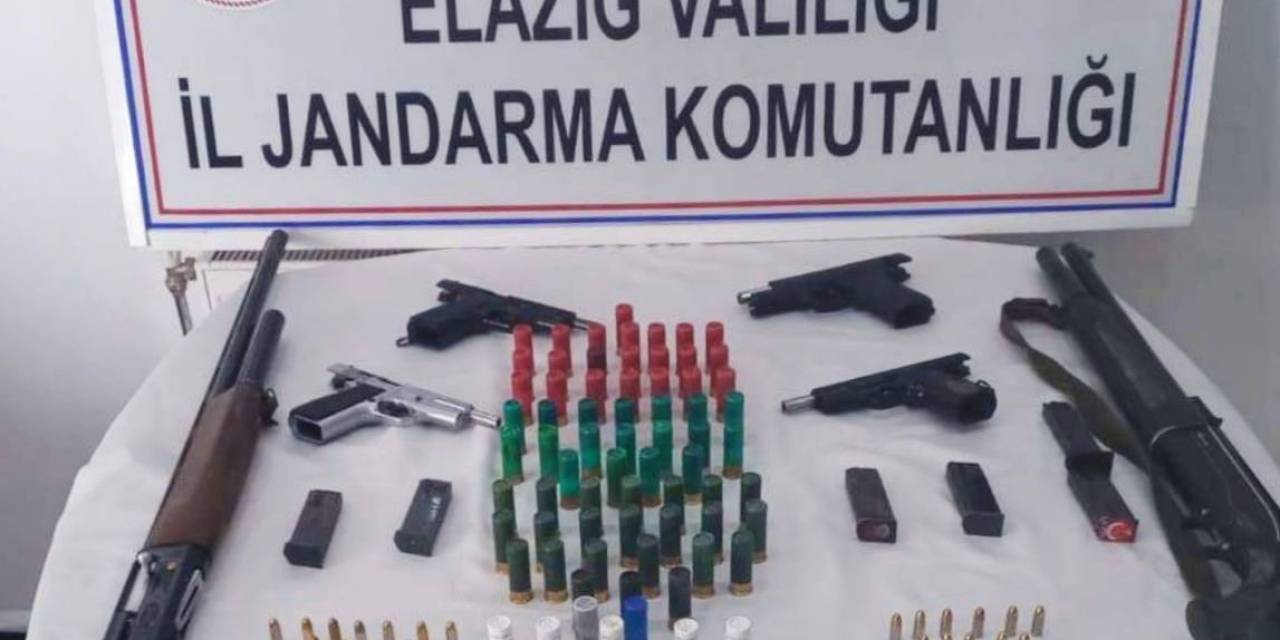 Elazığ’da Ruhsatsız Silah Operasyonu: 2 Gözaltı