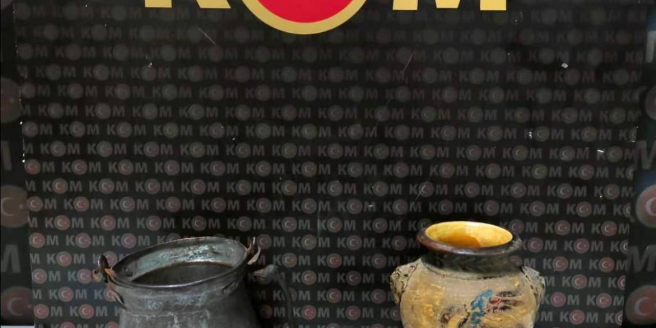 Tokat Polisinden Operasyon: 47 Adet Tarihi Eser Ele Geçirildi