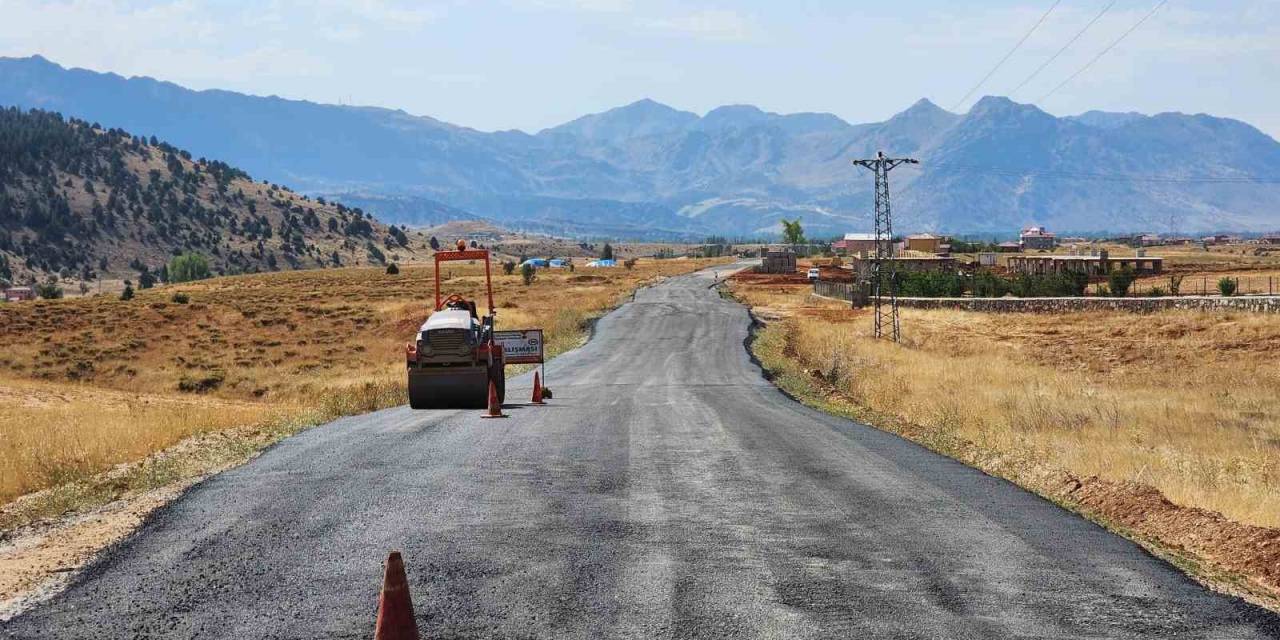 Göksun’da Deforme Olan 30 Kilometrelik Ana Arter Yenileniyor