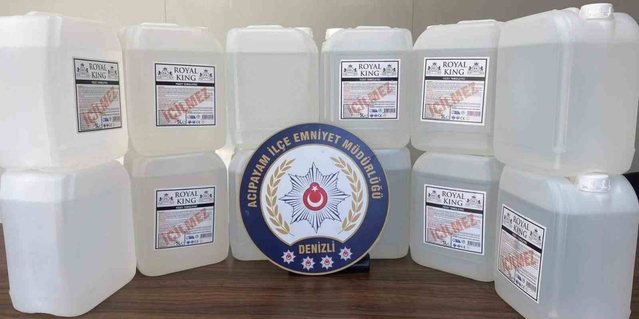 Kargoyla Gönderilen Etil Alkolle Birlikte Yakalandı