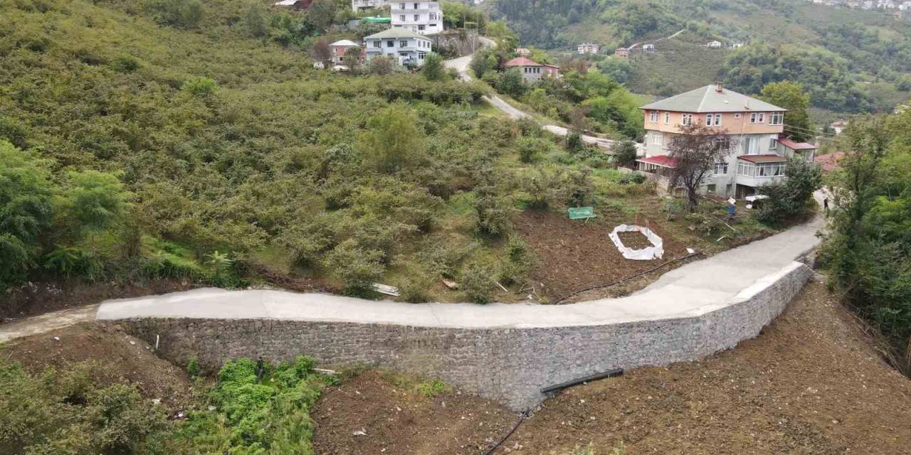 40 Yıldır Süren Heyelan Korkusundan Kurtuldular