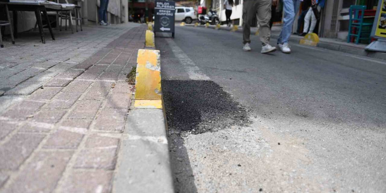 Bursa’da İnsanların Düşmesine Sebep Olan Çukur Onarıldı