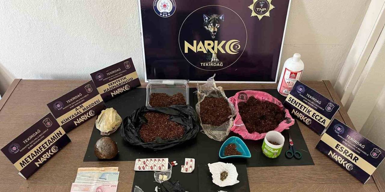 Tekirdağ’da Uyuşturucu Operasyonu