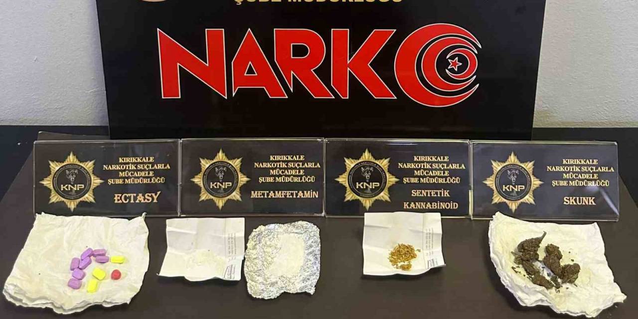 Kırıkkale’de Üzerinde Uyuşturucu Bulunduran Şahıs, Polise Yakalandı