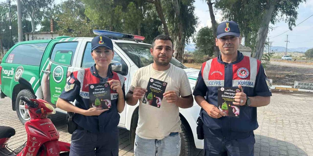 Kuşadası’nda Vatandaşlara Jandarmadan Bilgilendirme