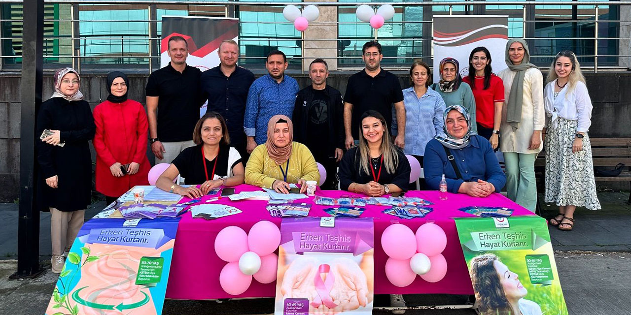 Rize Gençlik ve Spor İl Müdürlüğü personeline “Ücretsiz Kanser Taraması” yapıldı