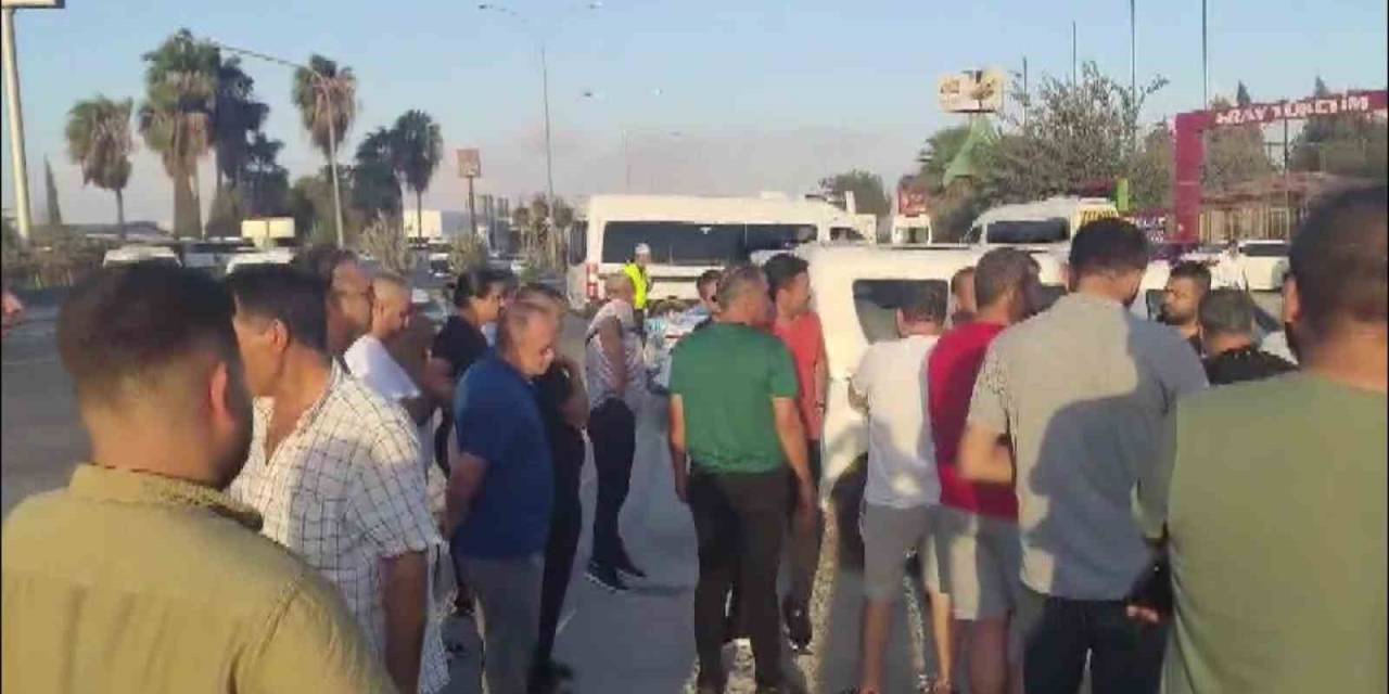 Ceza Yiyen Sürücü Kendini Ve Aracını Yakmaya Çalıştı