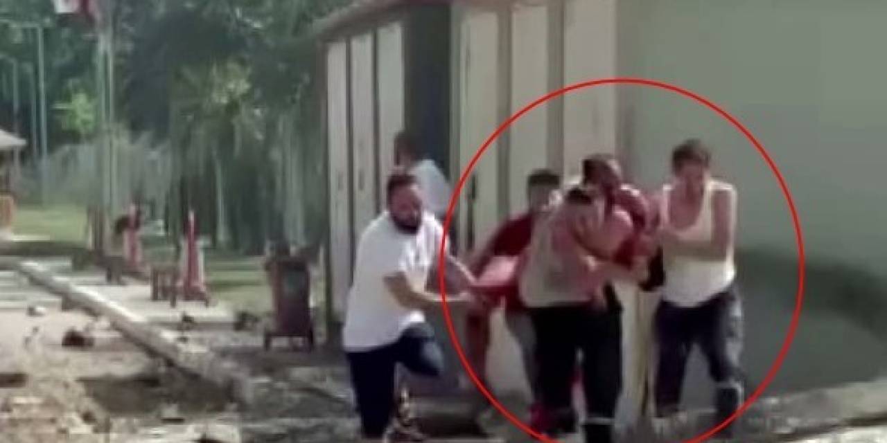 Sakarya’daki Patlama Sonrası İlk Anlar: Yaralıyı Böyle Taşımışlar