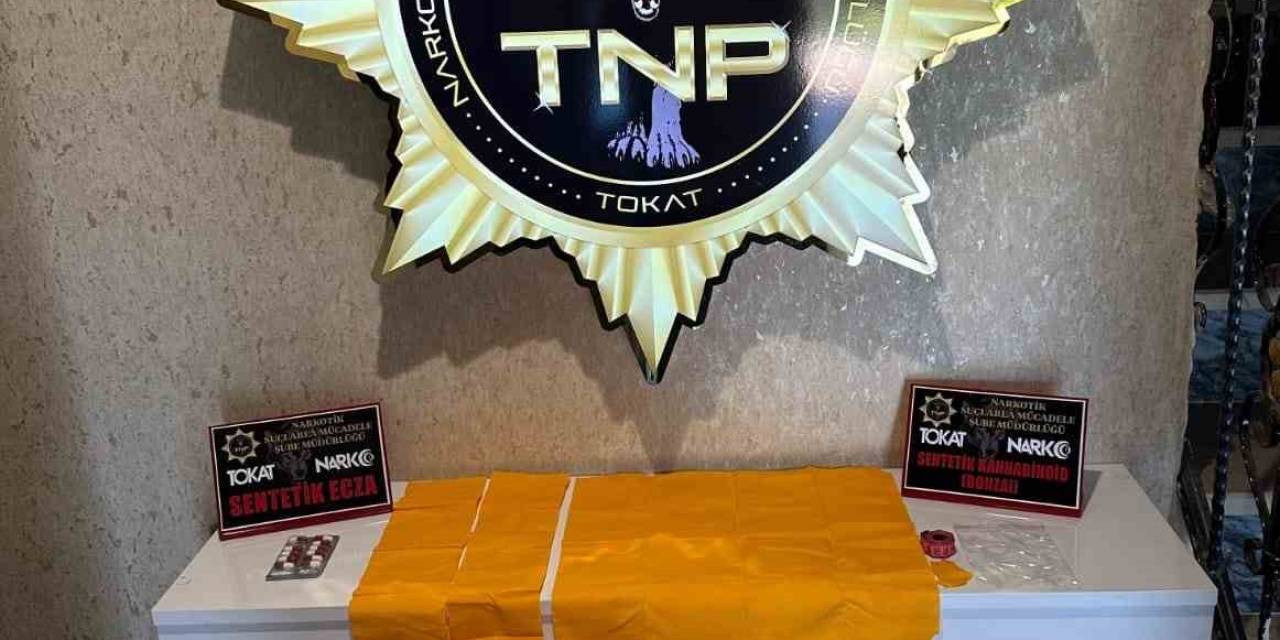 Tokat’ta Peçeteye Emdirilmiş 6 Milyon Tl’lik Uyuşturucu Ele Geçirildi