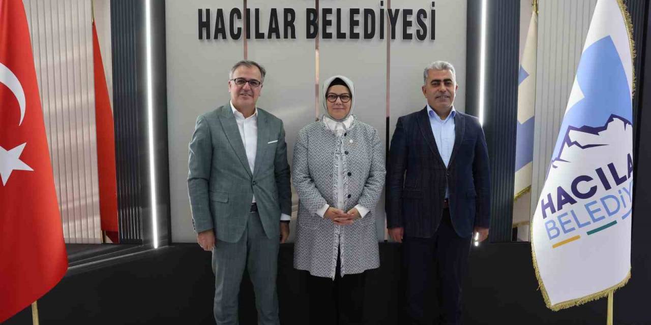 Başkan Özdoğan’a Milletvekili Ayşe Böhürler’den Ziyaret