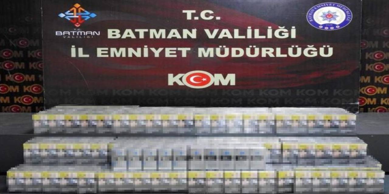 Batman’da Kaçakçılık Operasyonunda 2 Şüpheli Gözaltına Alındı