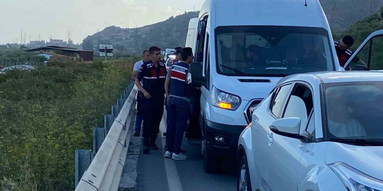 Tatilden Dönen Jandarma Personelinden Cesur Müdahale