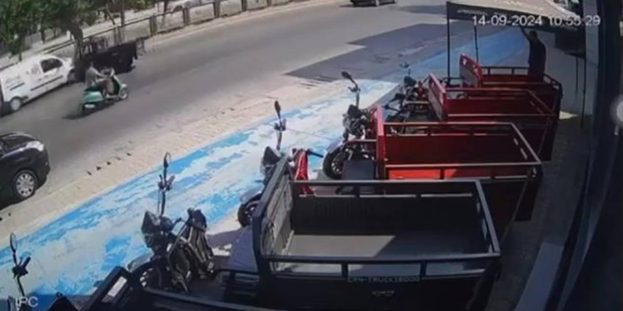 Motosikletin Gaz Kolu Takılı Kalınca Feci Şekilde Can Verdi