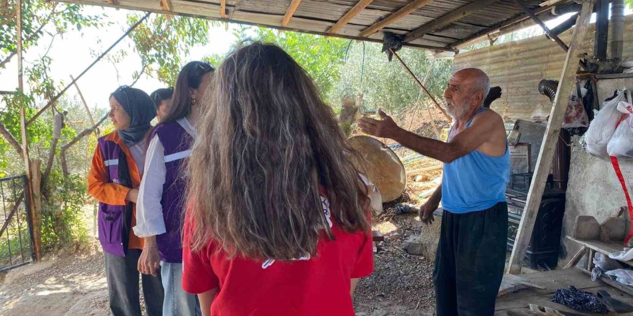 Yangından Etkilenen Vatandaşlara Büyükşehir’den Psiko-sosyal Destek