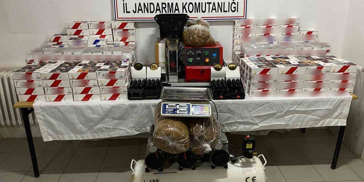 Didim’de Kaçak Sigara Operasyonu