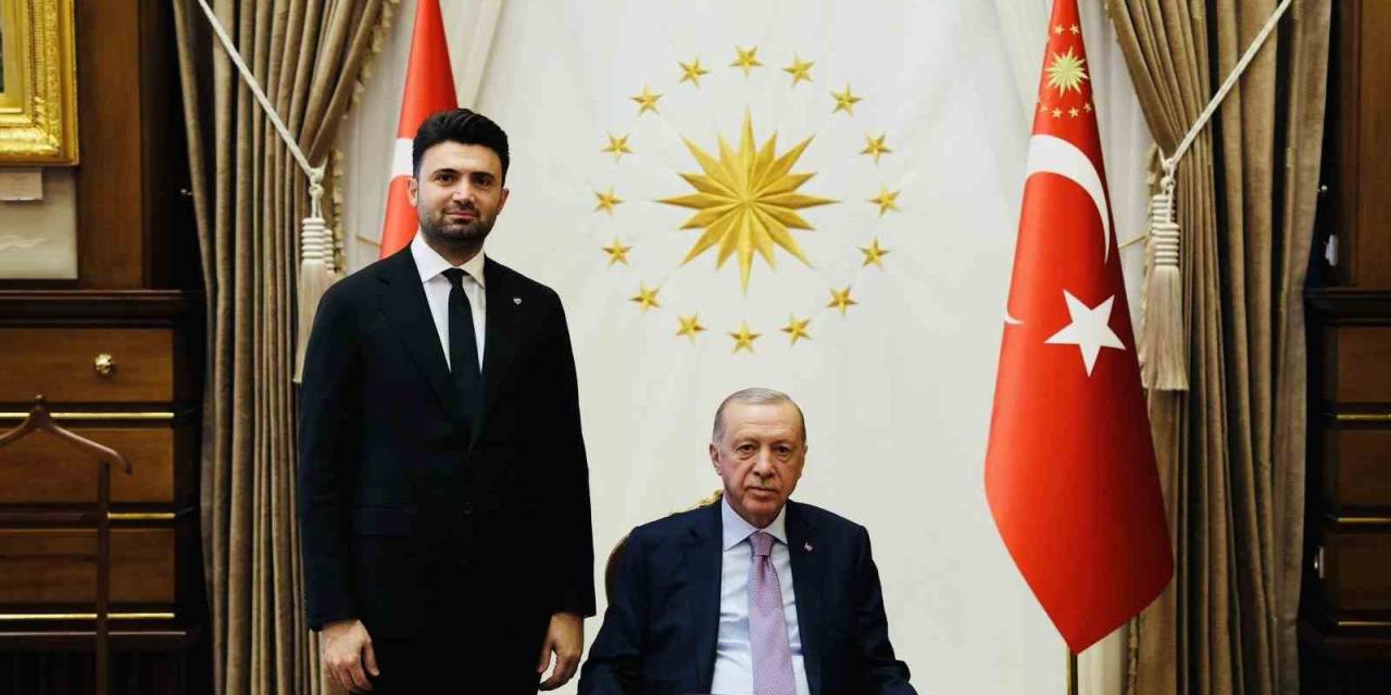 Bursaspor Başkanı Enes Çelik, Cumhurbaşkanı Recep Tayyip Erdoğan’la Görüştü