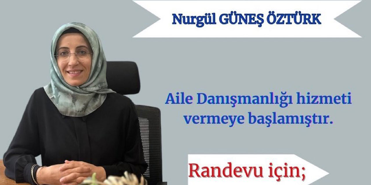 Aile Danışmanı Nurgül Güneş Öztürk, Rize'de hizmet vermeye başladı