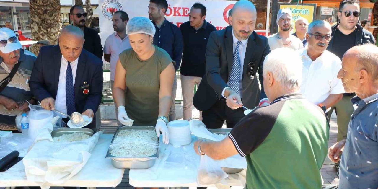 Söke’de Gaziler Günü’nde Pilav Hayrı