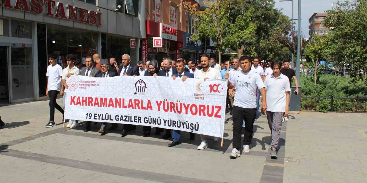 Siirt’te 19 Eylül Gaziler Günü Törenlerle Kutlandı