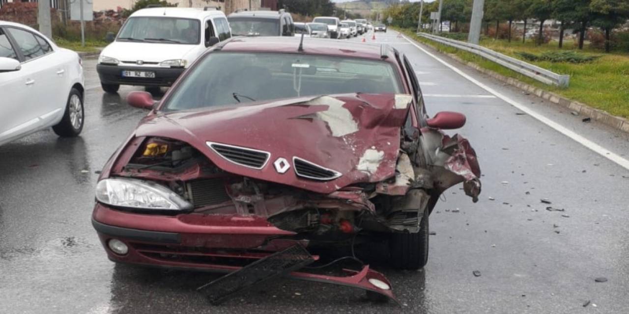 Bafra’da Kaza: 1 Yaralı