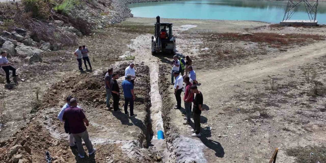 Kavak Güven Göleti’ne Can Suyu: 1 İlçe Merkezi Ve 54 Kırsal Mahalle Susuz Kalmaktan Kurtuldu
