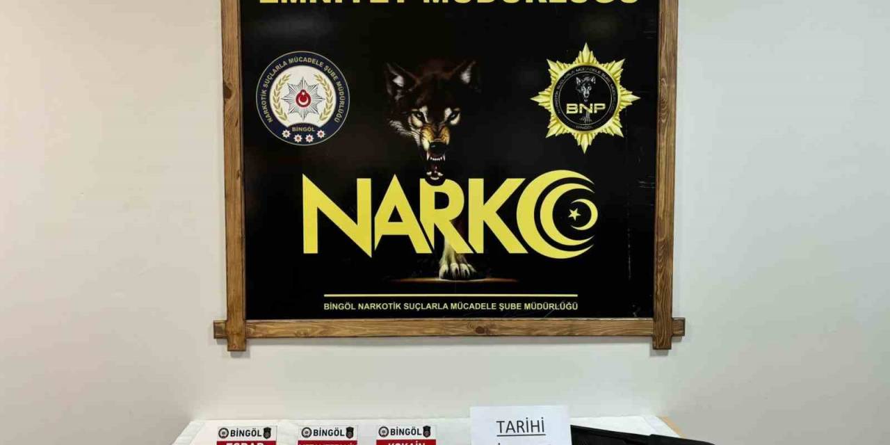 Bingöl’de Uyuşturucu Operasyonu: 6 Tutuklama