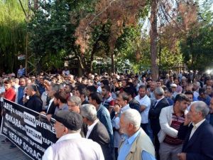 Siverek’te Ankara’daki Patlamaya Tepki Eylemi