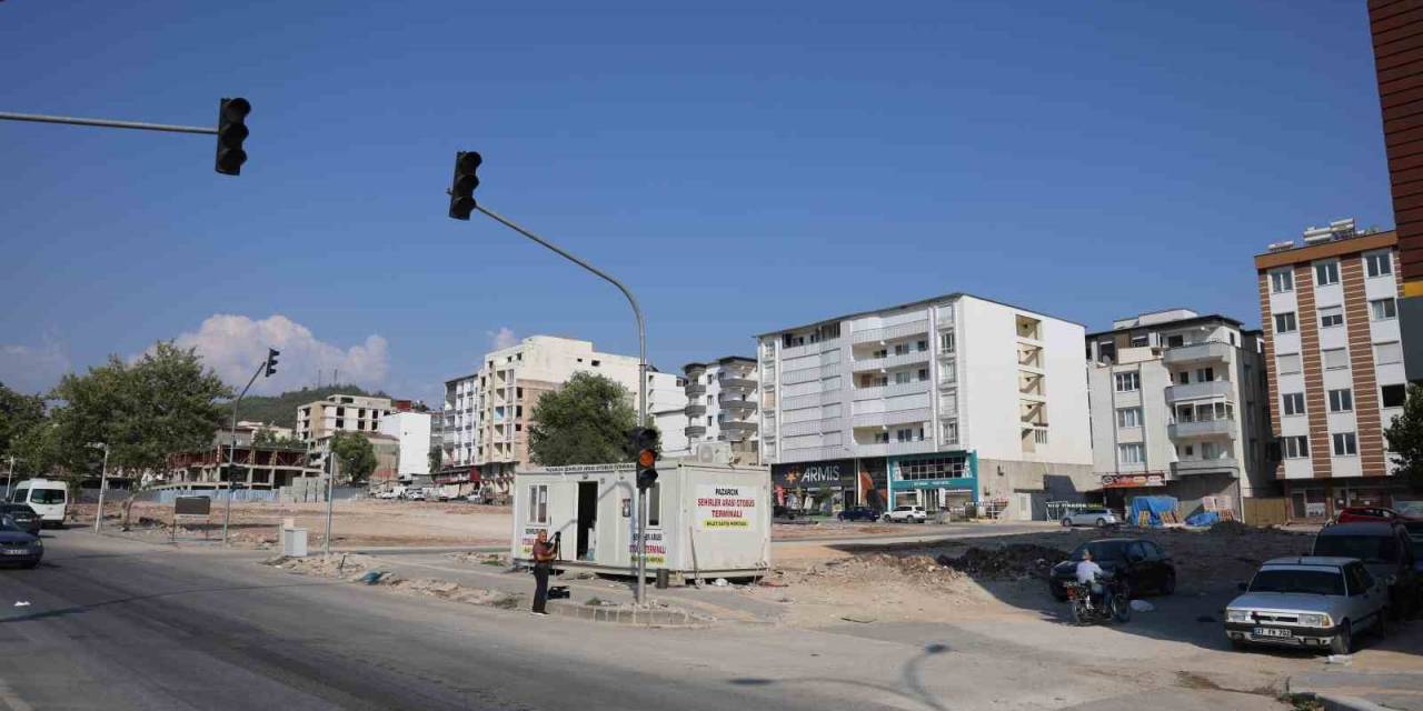 Pazarcık’ta Konteyner Otobüs Terminali