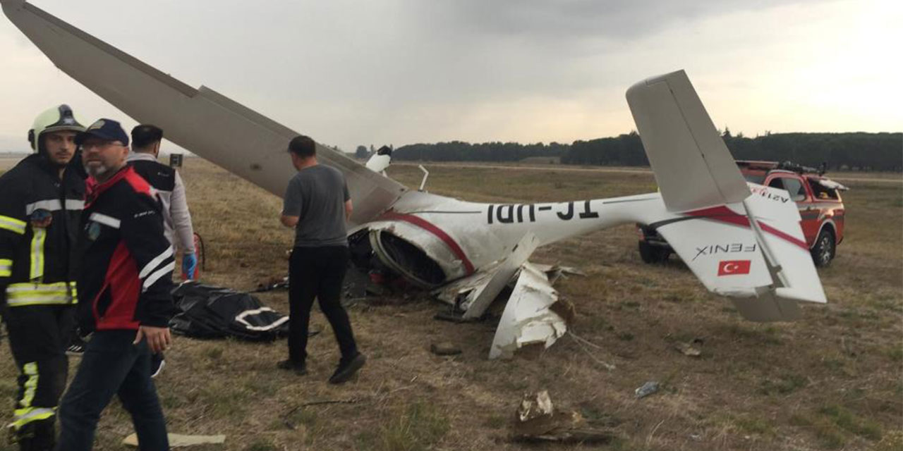 Bursa'da eğitim uçağı düştü, 2 pilot hayatını kaybetti