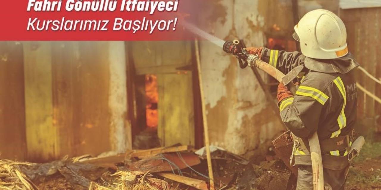 Manisa’da ’gönüllü İtfaiyecilik Projesi’ Başlıyor