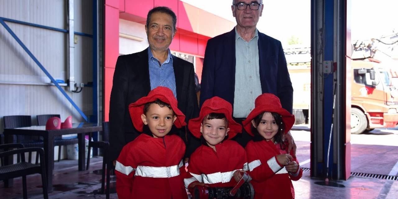 Miniklere Uygulamalı İtfaiye Eğitimi